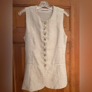 Faithful the Brand Linen Button Down Top